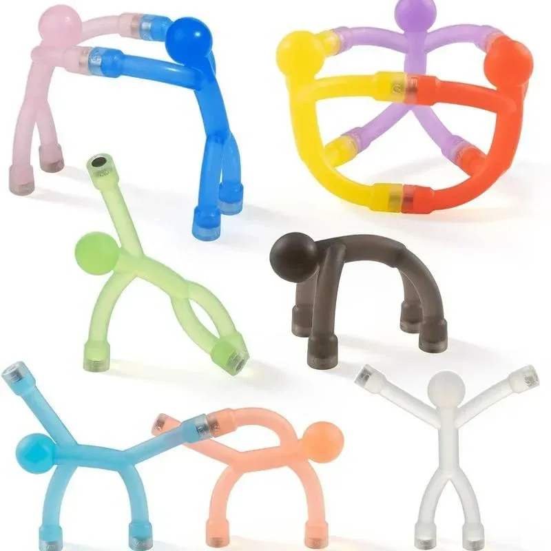 Magnetic hands and feet connecting together
