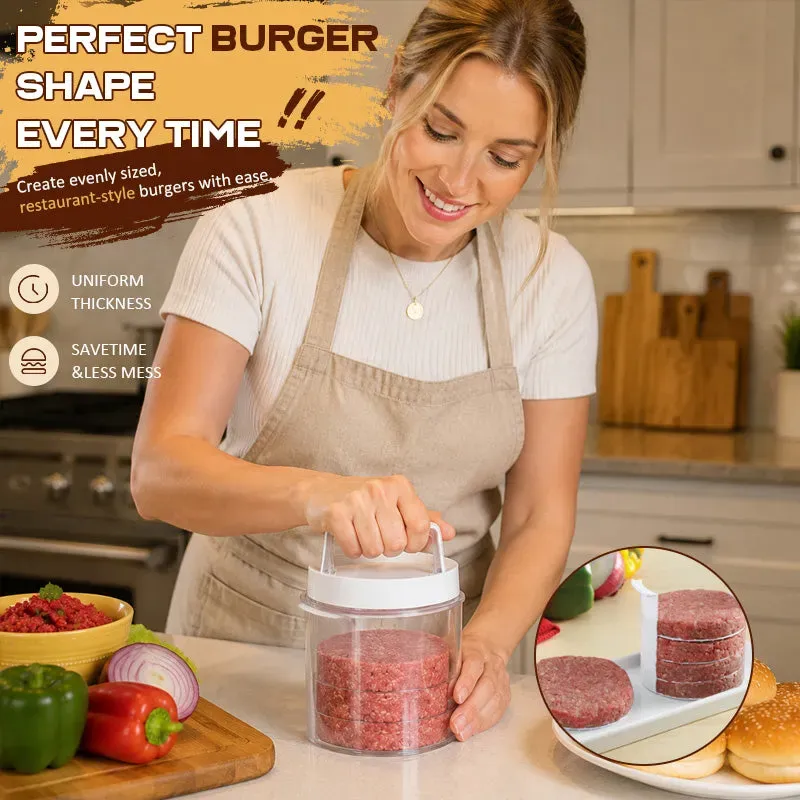 Burger patty maker for homemade burgers